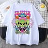 Harajuku Gothic Female Tshirt Creative Alien Print Tops Women Summer Fashion Casual Tops Ladies Clothing Tee Ropa Mujer