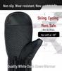 Real Down Winter Touchscreen Ski Gloves for Men & Women – Non-slip, Windproof, Thickened for Warmth.