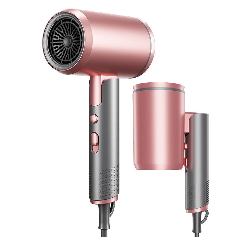 Portable 1600W Hot and Cold Hair Dryer with Foldable Handle and Diffuser/concentrator/comb Nozzle