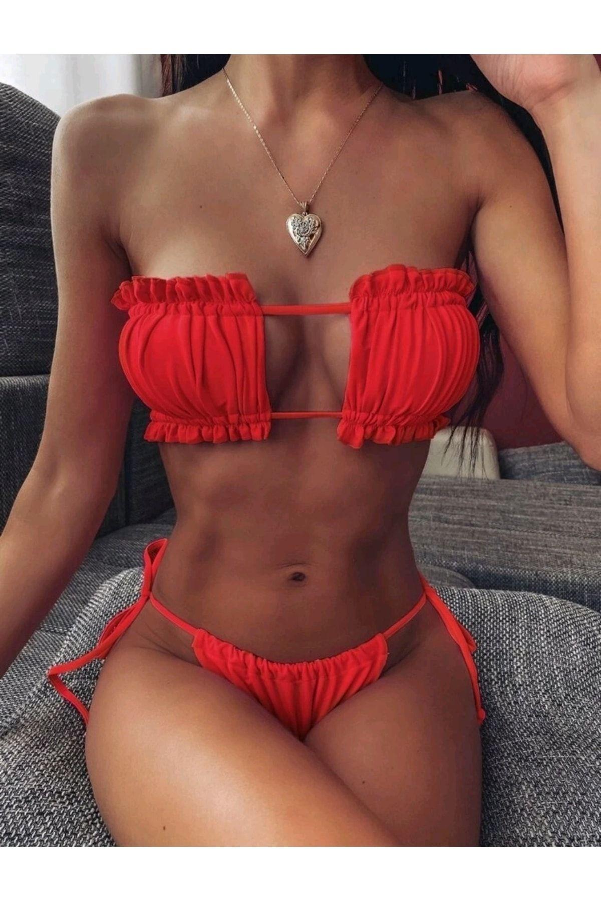 

Женская мода, новый комплект бикини, комплект бикини на шнурке L-XL