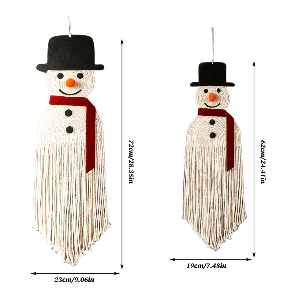 Macrame Decor Christmas Modern Decorations 2 Pieces Boho Tapestry For Home Living Room Bedroom Apartment Dorm Nursery Entryway