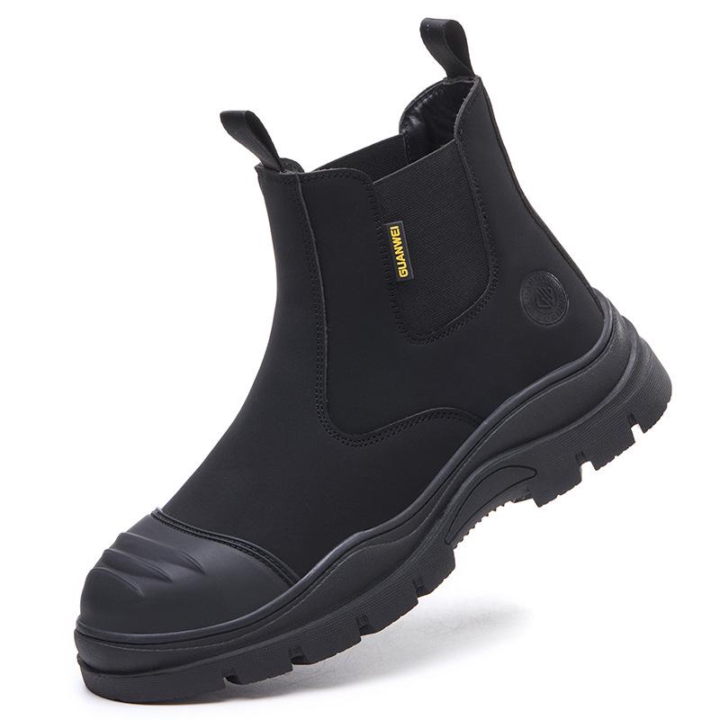 Men`s Steel Toe Slip-On Safety Shoes