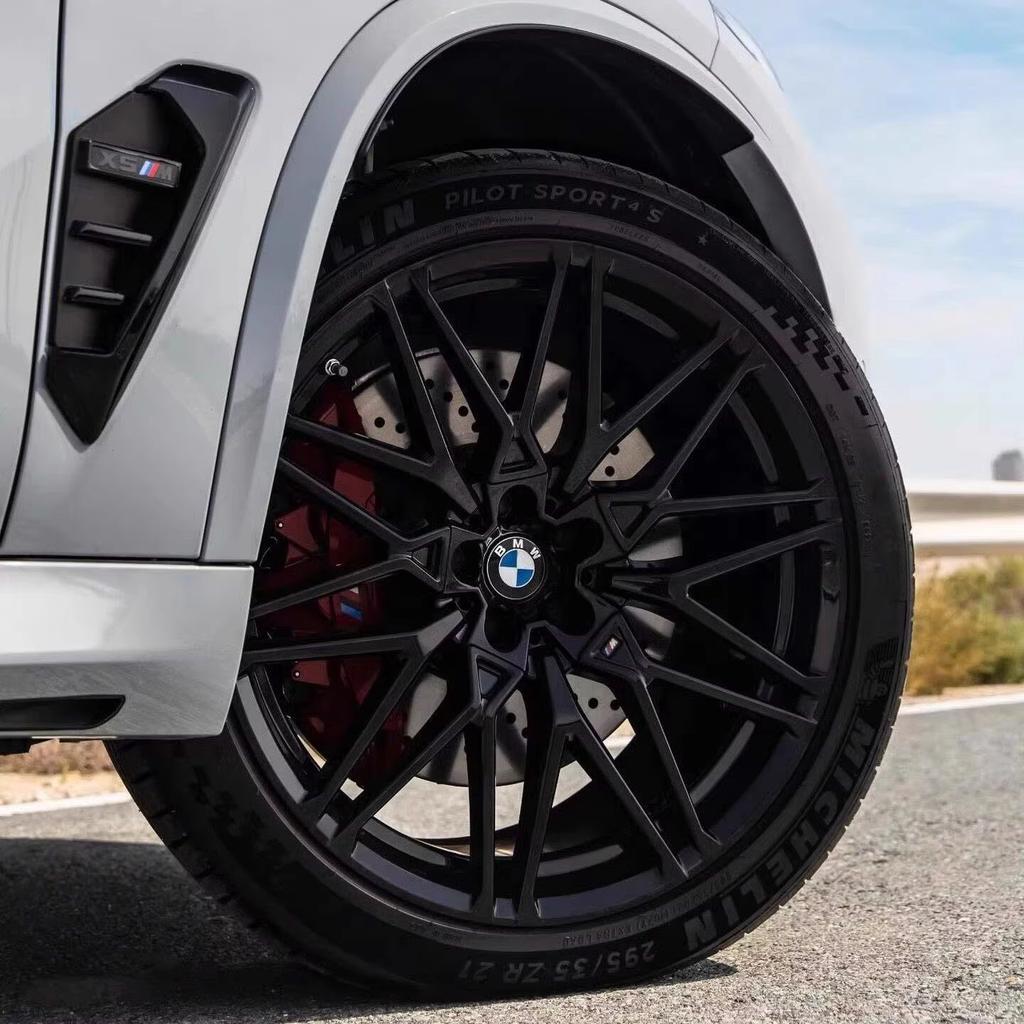 4Pcs 56mm 68mmCar Logo Wheel Center Hub Cap Cover Accessories For BMW iX1 i7 F07 F48 F39 F34 F40 F45 F46 G30 G20 G32 E70 E71 E66