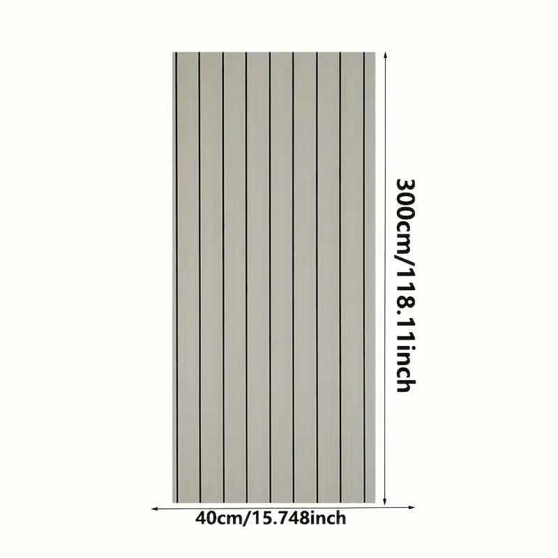 1roll 3metersx40cm Self-Adhesive Wall Panel Sxp Foam Stickers Peel and Stick 3D Wall Sticker Easy To DIY Suitable for Ceiling