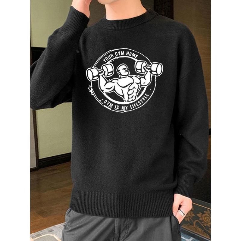 Basic Pullover Sweater for Men Women, Loose Fit, Easy to Wear, Casual Style XXL чёрный