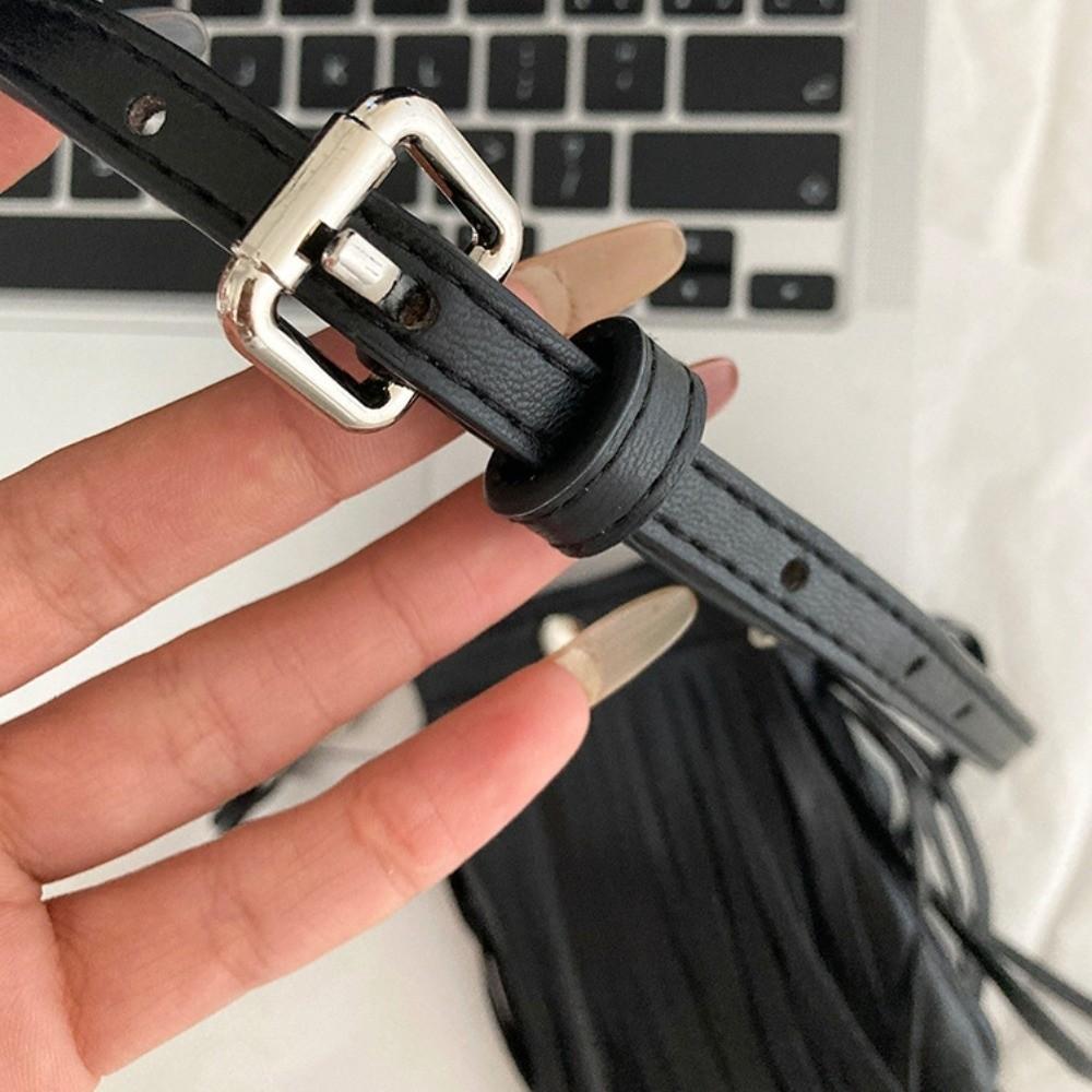 Vintage Waistband with Bag Zinc Zinc Alloy Pocket Belts Fashion Tassel Belt  Waist Accessories