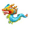 Cartoon Dragon Standing Balloon Decorative Cartoon Dragon Baby Balloon  Birthday Party