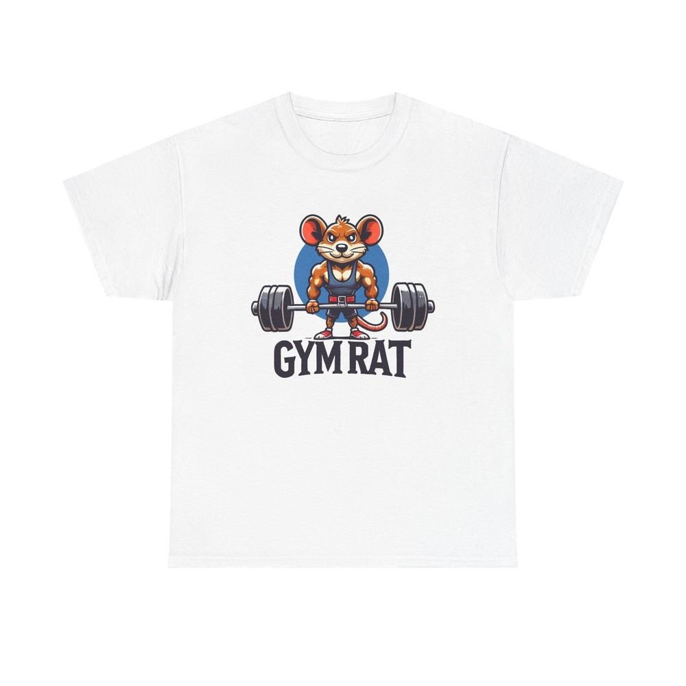 GYM Rat Graphic T Shirt Brand New Cotton Tee Unisex T-Shirt XXXL
