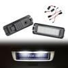 2x Car Rear LED SMD License Number Plate Light For VW GTi Golf 4 5 6 7 MK4 MK5 MK6 MK7 Passat B7 CC EOS Scirocco Beetle