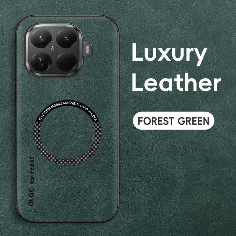 

Business Leather Phone Case For Xiaomi 15T Pro 14T 13T 12T 11T 10T 12S Ultra 17 Pro Max For Magsafe Wireless Charge Cover Xiaomi 13T Pro