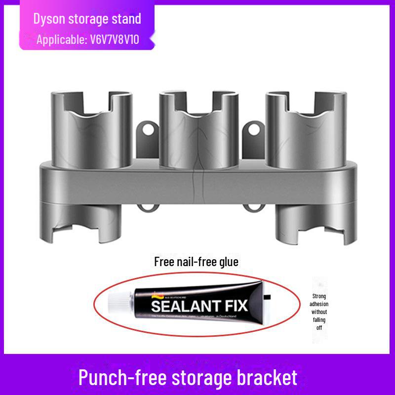 Dyson Vacuum Cleaner Punch-Free Storage Rack for V7, V8, V10, V11 Models