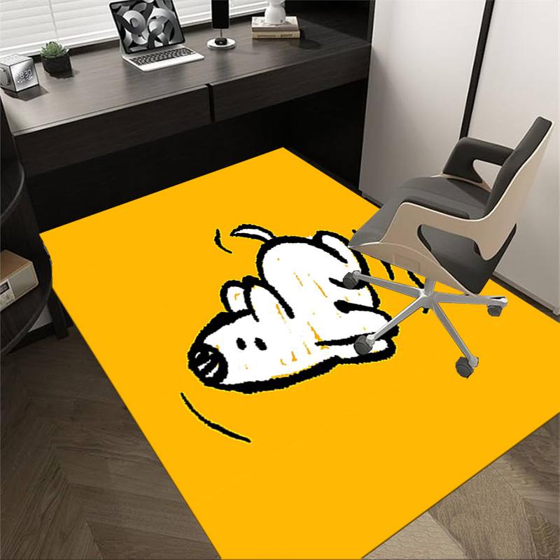 

1PC dog nose Non-Slip Floor Carpet Compatible for Office&Living Room&Bedroom&Dining room - Flat- Soft & Pattern, Vibrant Colors-W285 60cm by 90cm