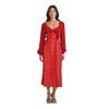 Nobody´s Child Womens/Ladies Vicky Floral Velvet Sweetheart Midi Dress