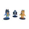 Bluey Bingo Dog Action Figures - Car Interior Decor & Cake Topper Model Toys, Hot New Year Birthday Present For Fans Collection