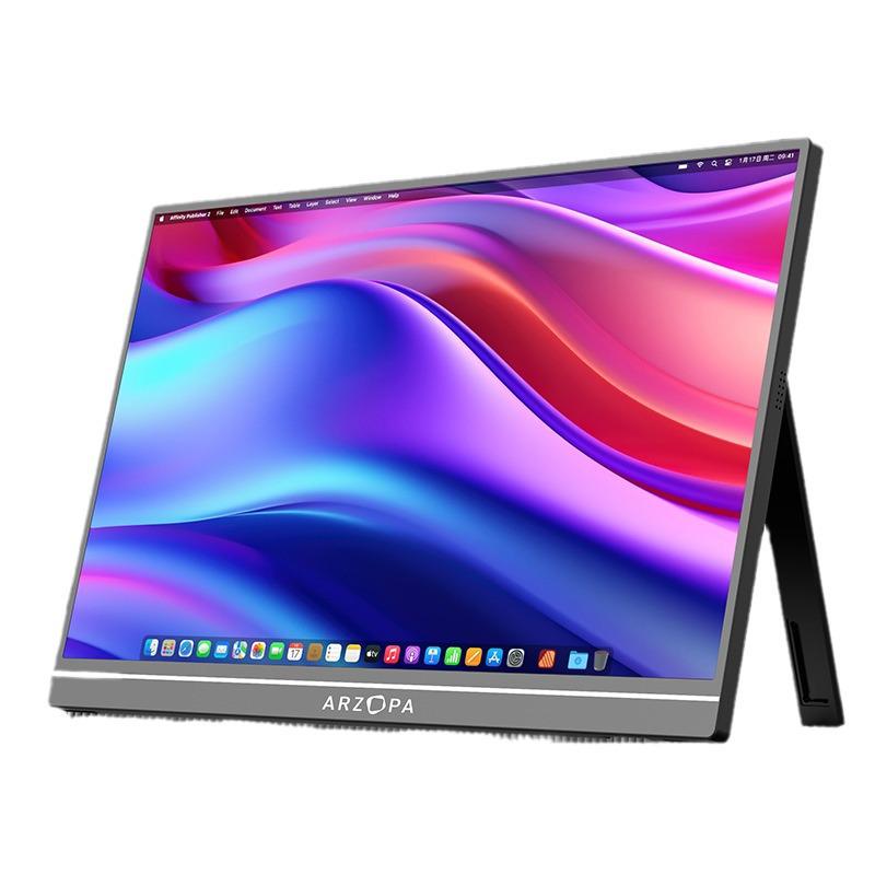 ARZOPA 15,6" Przenośny Monitor do Laptopa, Telefonu Komórkowego, Switcha i PS4/5