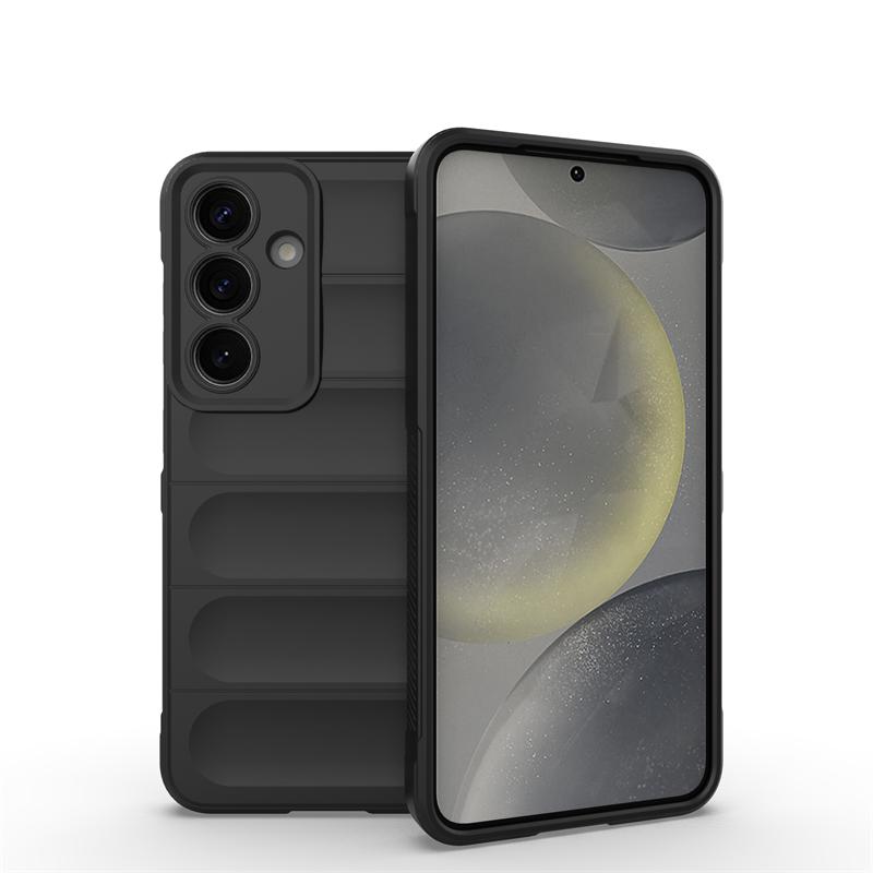 Shockproof Phone Case For Samsung Galaxy S25 Case Anti-Slip Silicone Back Cover Samsung S25 Case For Samsung S25 Ultra S25 Plus