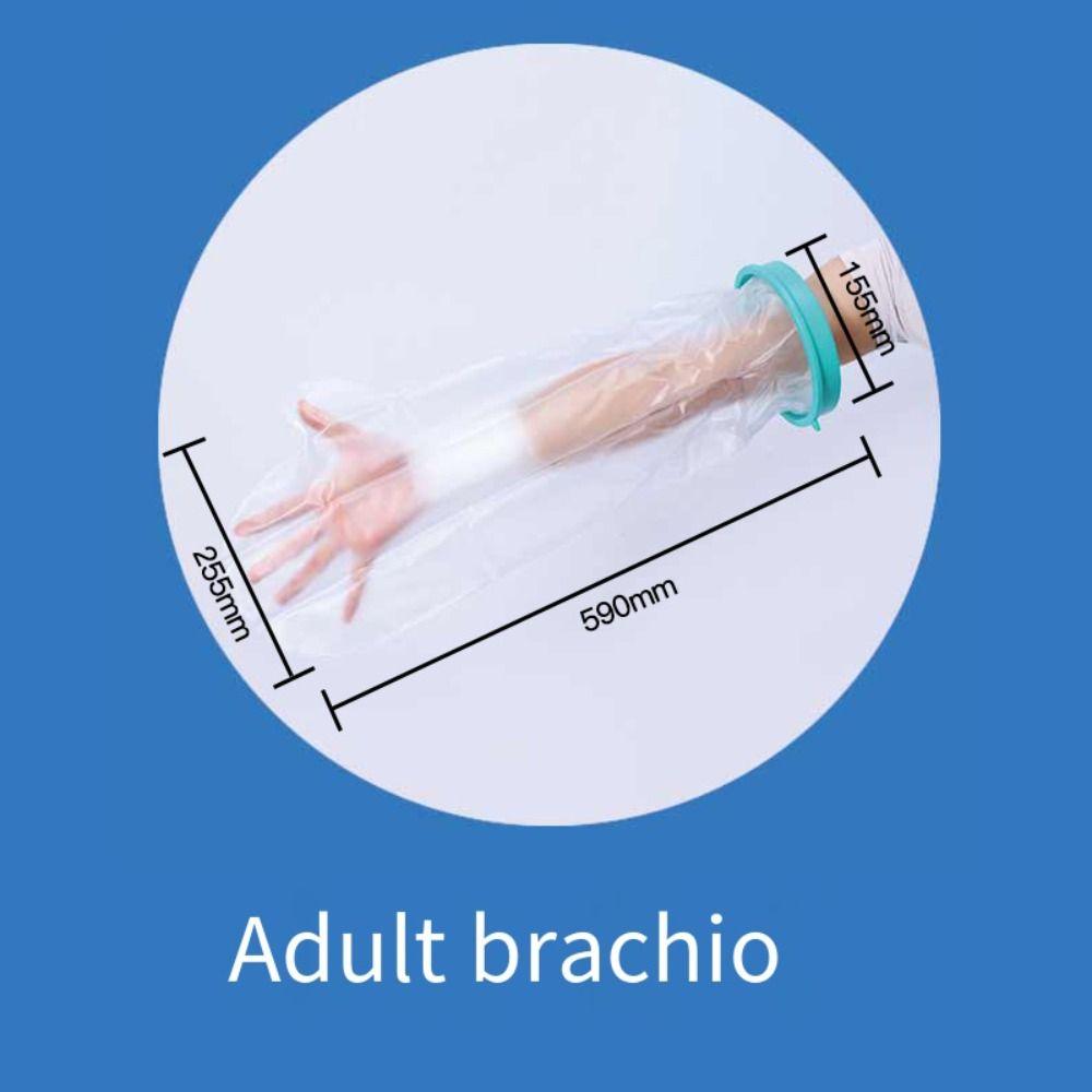 Bath Protective Ring Sleeve for Shower Long Protector To Keep Wounds Dry Waterproof Arm Cast Cover
