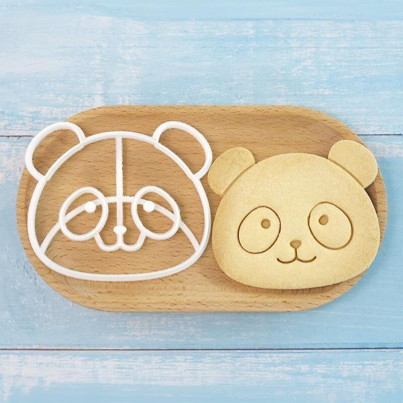 Animal Cookie Cutters Set 1 Pcs 3D Animal Shapes Food Safe Baking Molds for Festival Party DIY Cookie Baking Gifts