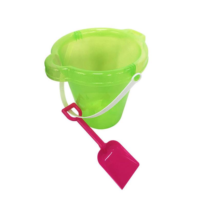 

Kids Toy 7-inch Glow Bucket Set With Shovel Pp Material Wholesale Price StyleF