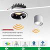 LED Infrared Induction COB Downlight: Surface-Mounted, Anti-Glare, Light-Sensitive for Entrances and Aisles