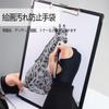 2 Drawing Lycra LCD Tablet Malfunction Illustration for [SZSL] Two-finger Gloves, Pieces, Anti-stain, Gloves, Sweat-proof, Fiber, Gloves, Prevention,