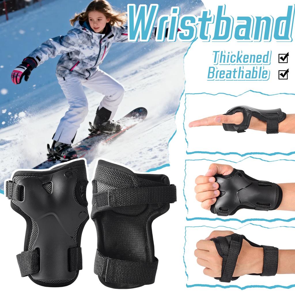 Skidhandskar för barn och vuxna, handledsskydd för rullskridskoåkning, handledsskydd för skateboard, handledsskydd för skidor, handledsskydd för skridskoåkning