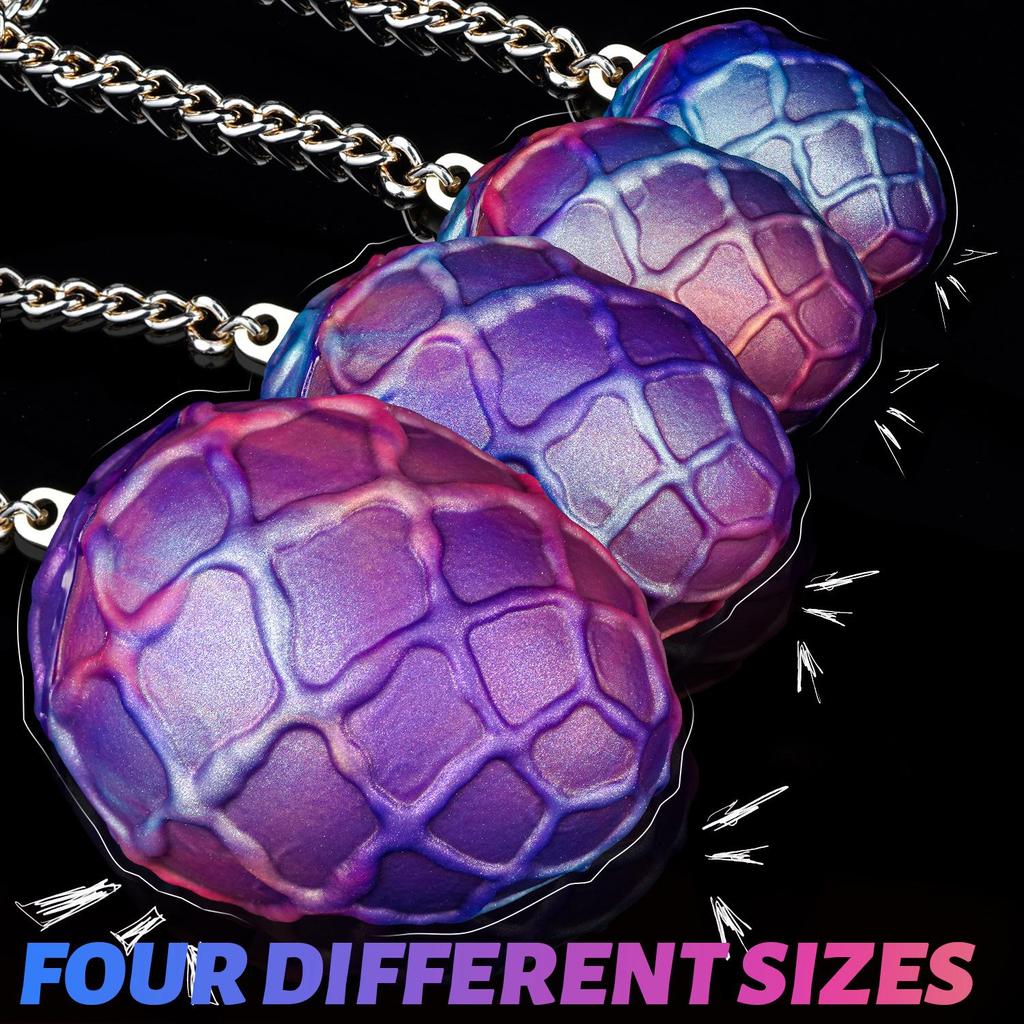 SM Weiblicher Analstecker Kette: Riesiger Ball für erotisches Training für Erwachsene