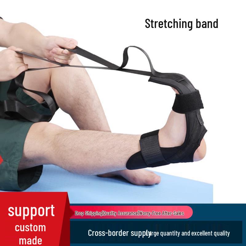 Foot Drop Stretching Strap for Ankle Rehabilitation and Yoga