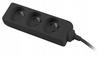 Listwa Przedłużacz Lanberg 1,5m Czarna 3x 230V PL, Kabel Wykonany Z Pełnej Miedzi