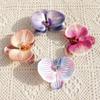 Handmade Accessories Simulated Flower Headdress Butterfly Orchid Flower Brooch   DIY