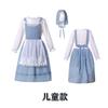 Children's Drama Stage Performance Costume Halloween Costume European Pastoral Farm Costume Flower Shop Girl Dress