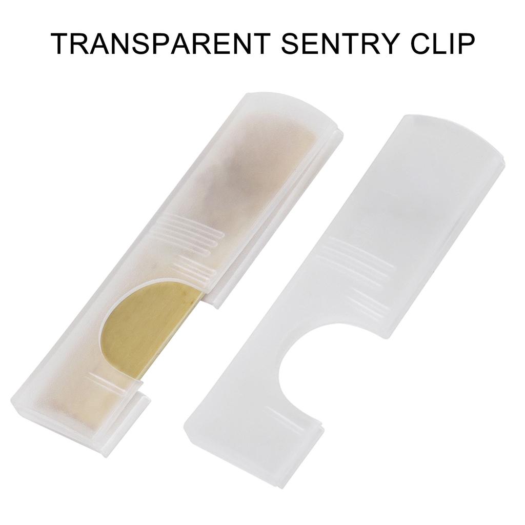 Clarinet and Saxophone Reed Case for Reed Secure Storage Prevents Warping Reed Protective Case ABS Texture for Reed
