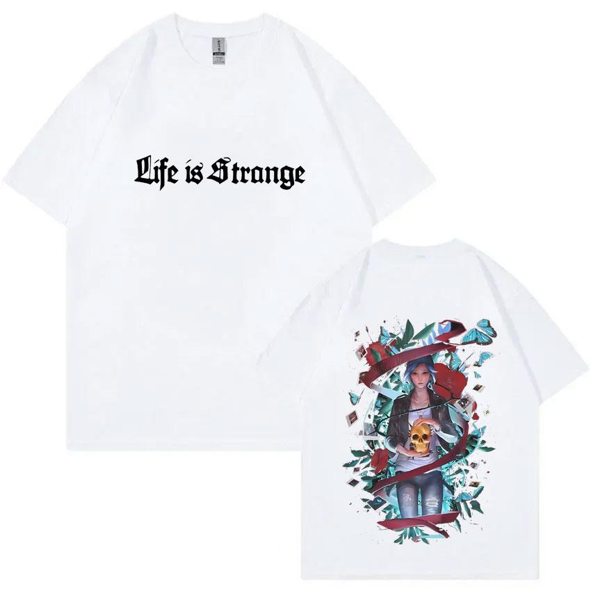 Hot Game Life Is Strange Tshirt Unisex Women Casual Retro Player T Shirts Unisex Women Fashion Vintage Oversized Short Sleeve Tshirt