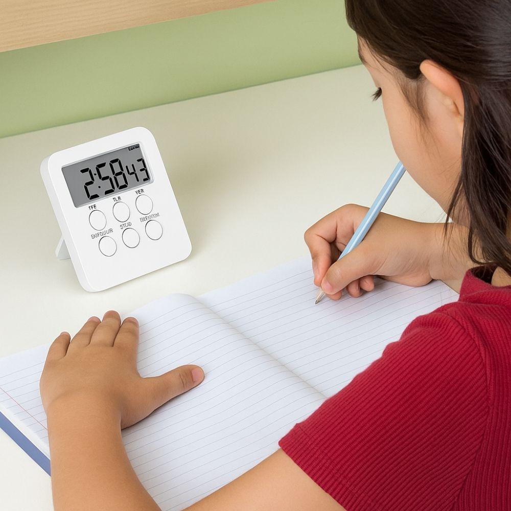 Multifunction Kitchen Timer Visual Setting Countdown Timer Portable Alarm Clock  Educational Use