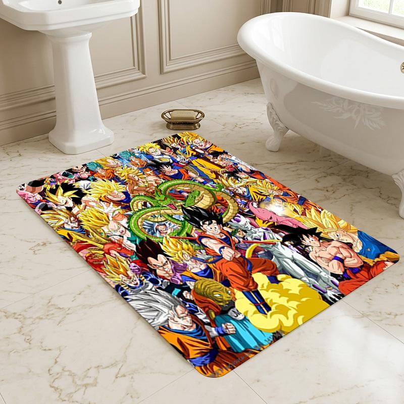 Dragon Ball Living Room Nonslip Area Rug Soft Carpet For Bedroom Game Playroom Sofa Office Home Decor Doormat Christmas Gift C9301297
