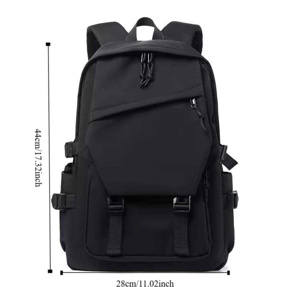 Multi Pocket Business Backpack Wear-resistant Large Capacity Bag Versatile School Bag Students Use
