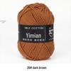 4-Ply Combed Milk Cotton Yarn Ball for Babies – Soft Cotton Spun Yarn