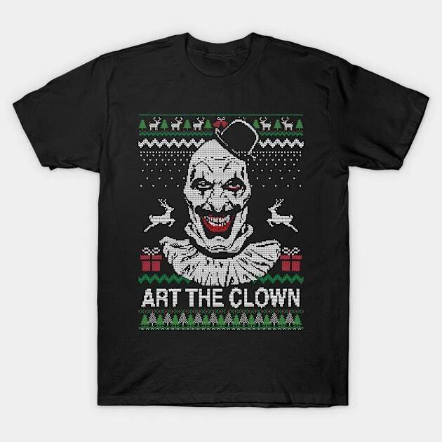 Art The Clown Ugly Sweater Made in Australia T-Shirt L