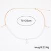 Tassel Waist Chain Belt Geometric Beads Chain Belt Fashion Pearl Waist Chain  Body Jewelry