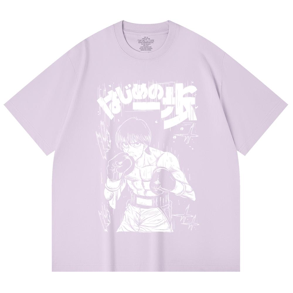 230 Gsm 100% Cotton Hajime No Ippo V9 Ichiro Print Unisex Heavy Cotton T Shirt
