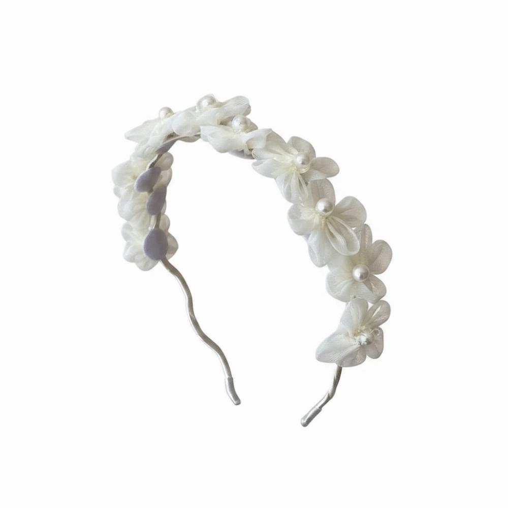 White High-end Headband Versatile Princess Headband Sweet Girl s Headband  Girl s Use