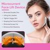 Microcurrent Face Lift Machine Electric Double Chin Remover V Face Jaw Slimmer Tightening Vibration Massager LED Light Therapy