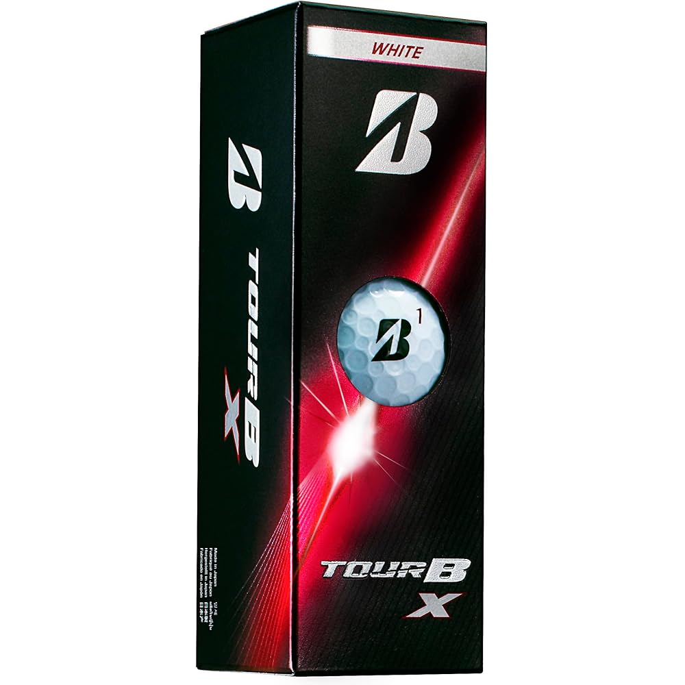Bridgestone TOUR B X Golf Balls 12 Pack White 2026 Model