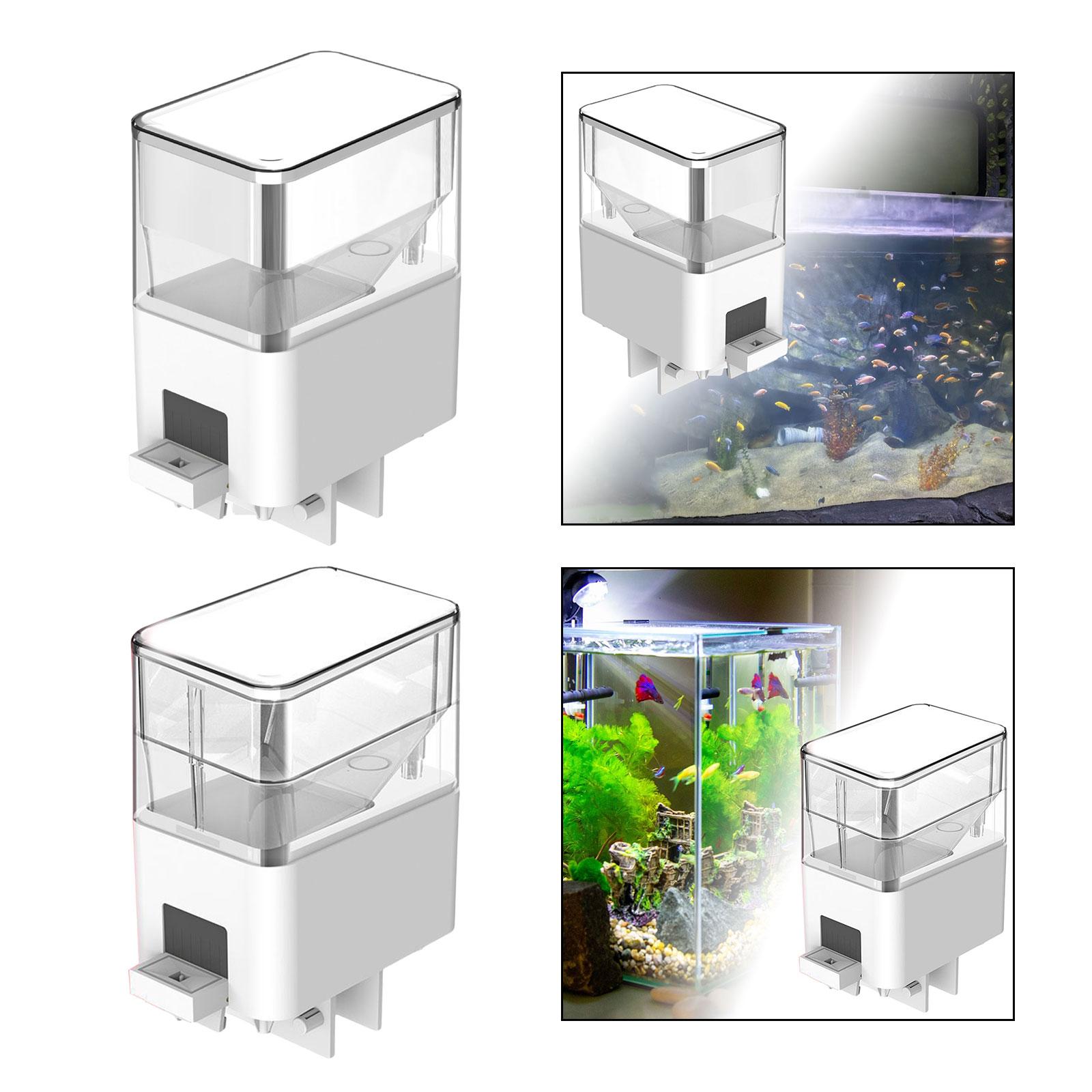 Automatic fish feeder, automatic fish food feeder dispenser for aquarium small 250ml