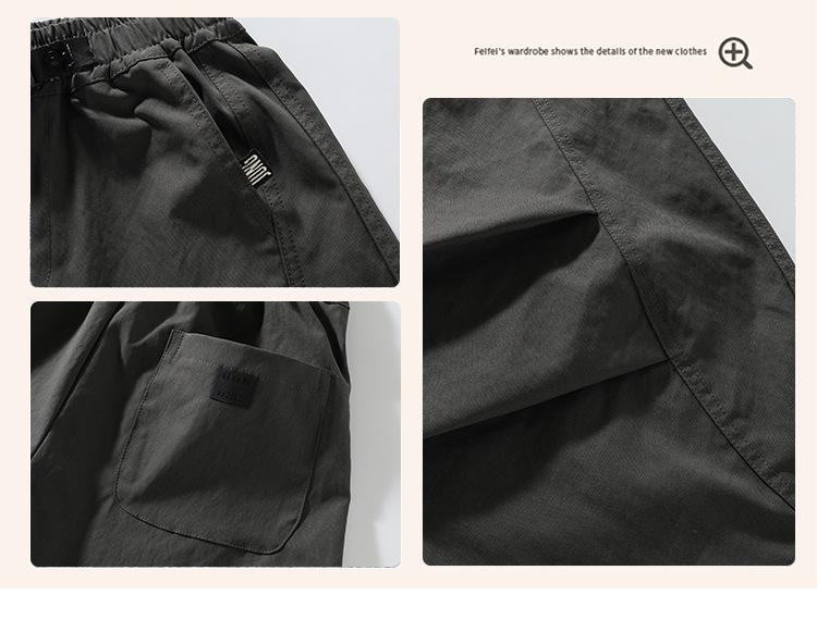 Girls' Casual Loose Cargo Pants - Spring/Autumn Fashionable Trousers for Big Girls