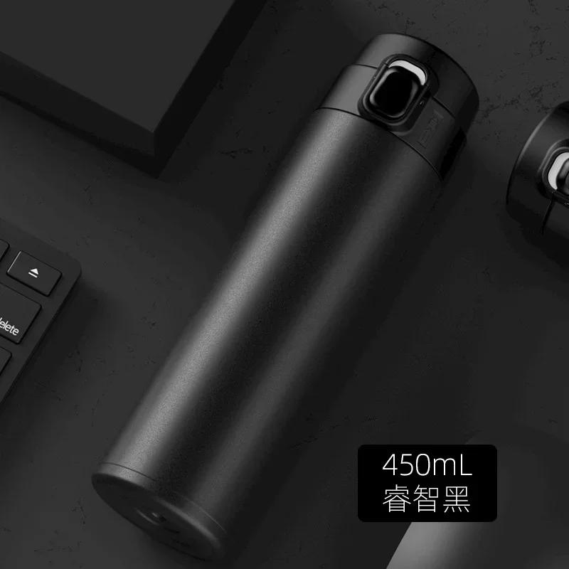 450ML Thermos Water Bottle Stainless Steel Insulation Vacuum Flasks Cup Keep Cold and Hot Mug Vacuum Flask Car Water Bottle