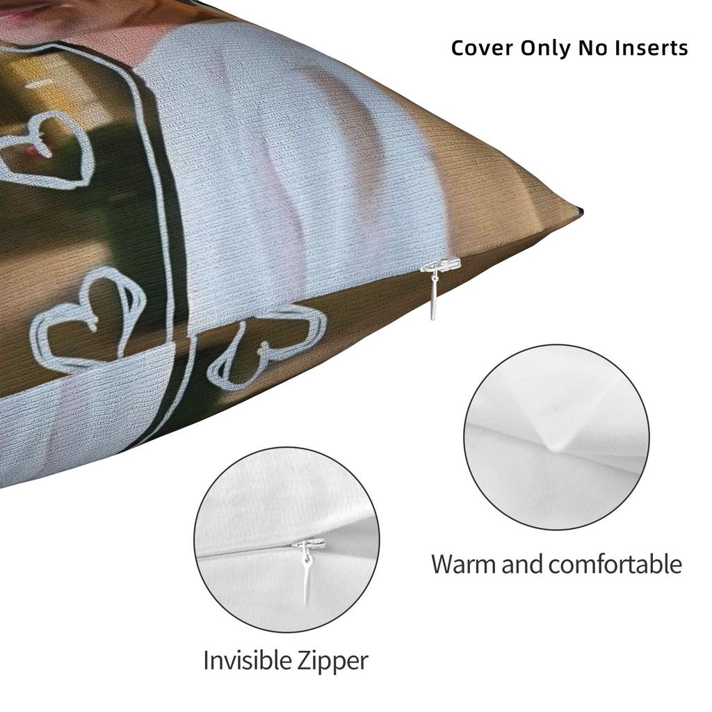 C-Charles Leclerc Pillowcases Merch Soft Cushion Cover Decorations Pillow Case Cover Home Multiple Sizes