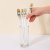 5Pairs Ceramic Chopsticks Cute Creative Reusable Chinese Style Non-Slip Chopsticks Household Tableware Kitchen Tools 2025 New