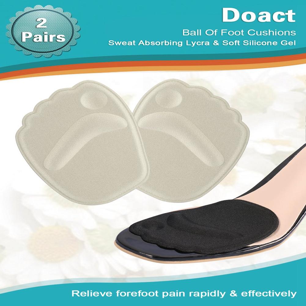 Thick   of Foot Cushions, 2 Pairs Anti slip Gel Metatarsal Foot Pads