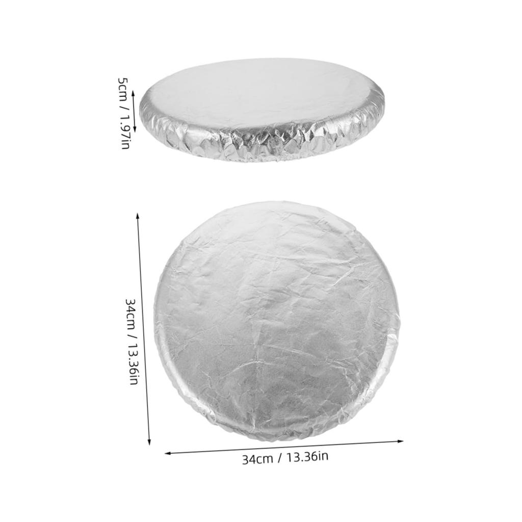 HEALEEP 2-Piece Steering Wheel Sun Shield Aluminum Film Anti-Shield Design